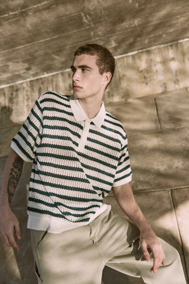 Product POLO COHEN-Cloud Dancer Stripes:BOTANICAL GARDEN - Image 5