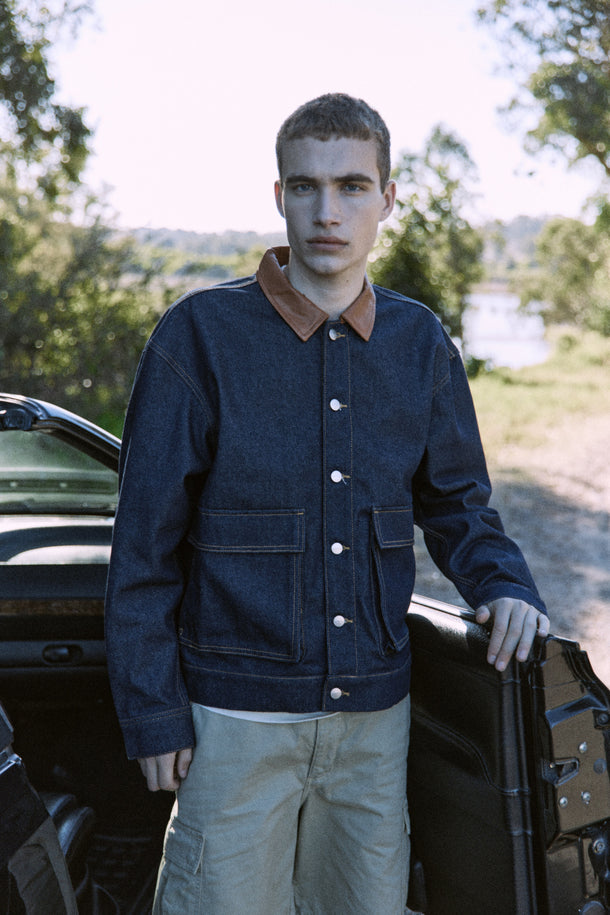 Product CAMPERA DE DENIM SLINGTON-Dark Denim - Image 4