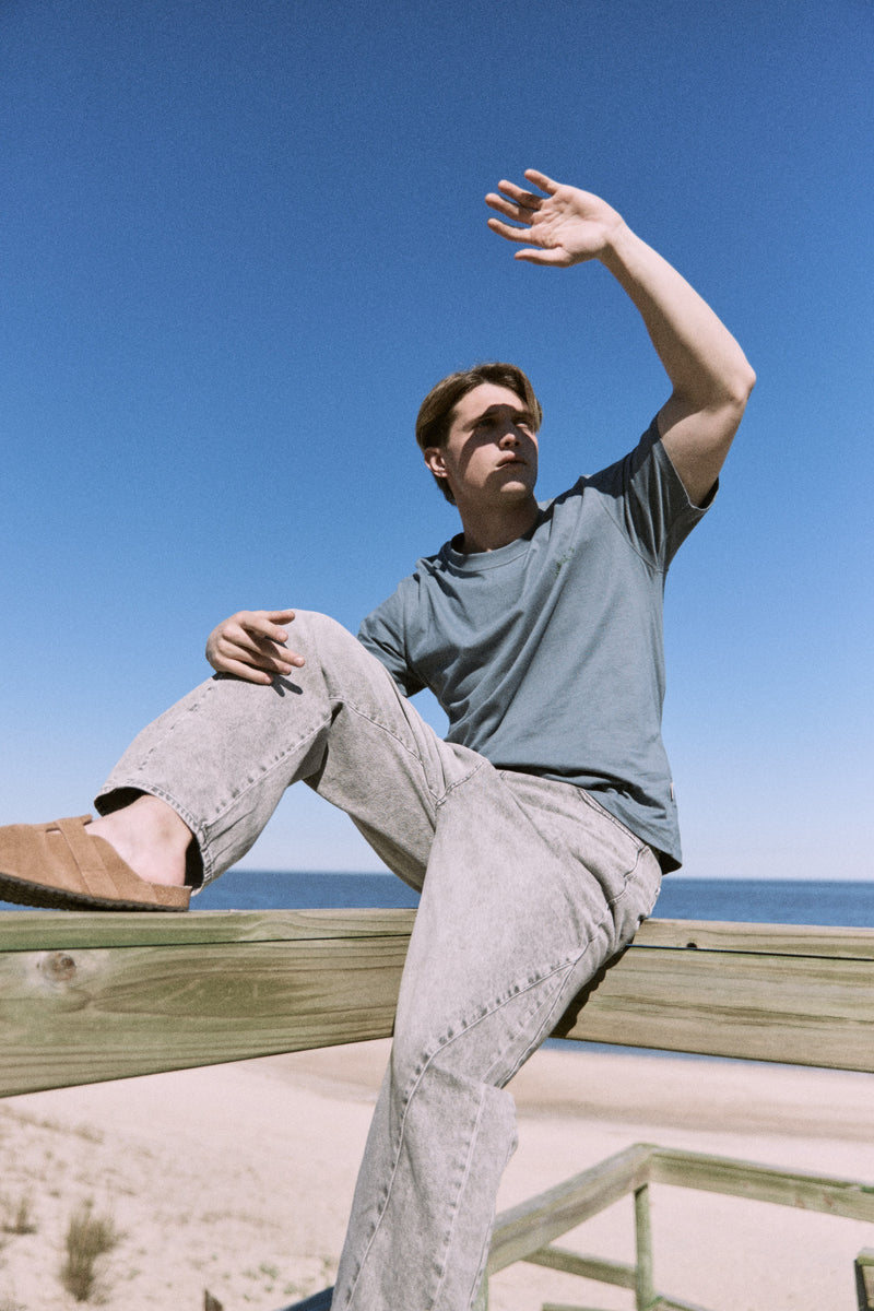 JEAN RON MASON 638-Black Denim