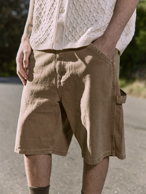 Product SHORT ALEX CARPENTER 887 - Otter - Image 8