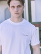 CAMISETA SPLIT PAINTING - Bright White