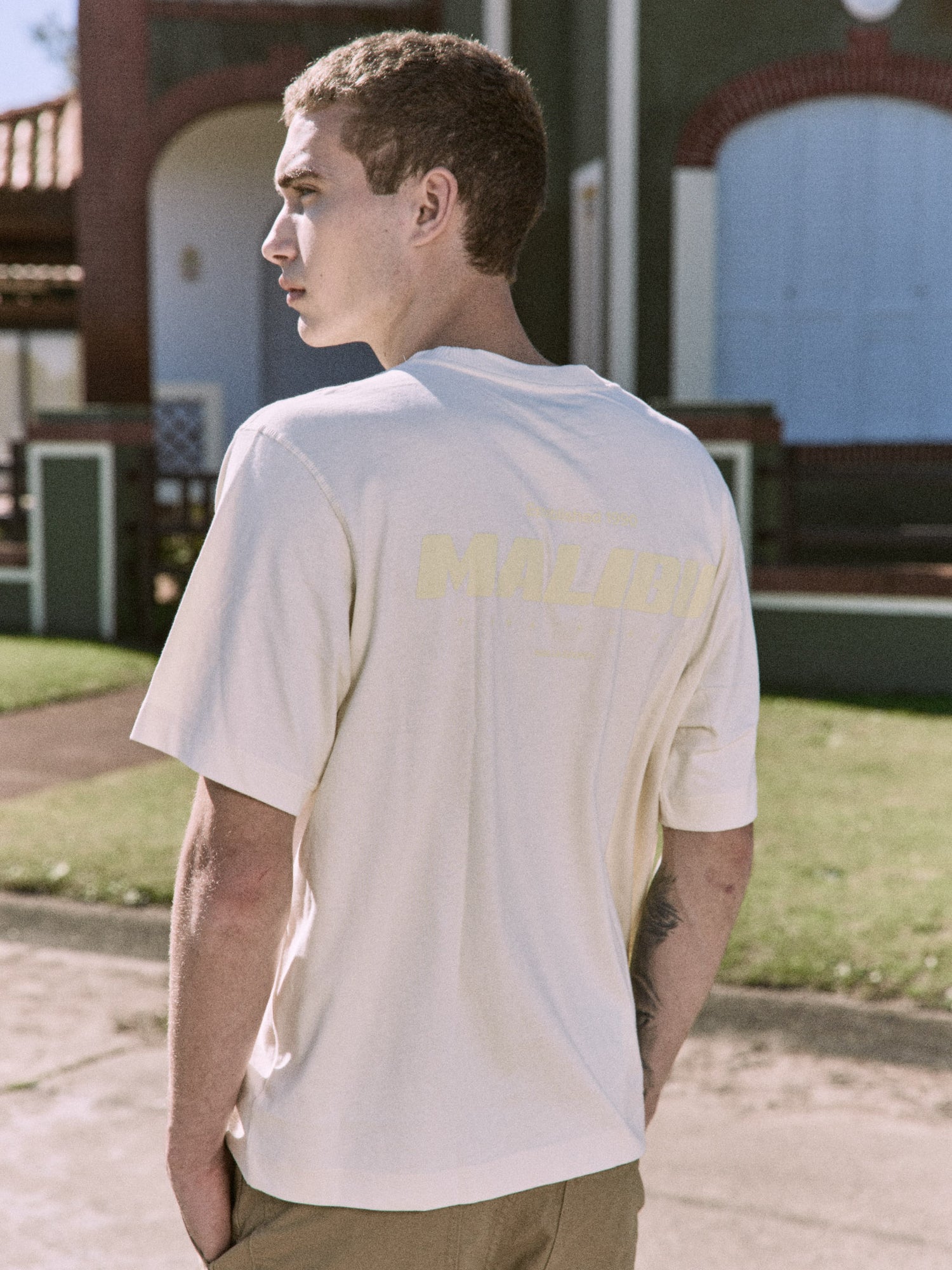 CAMISETA LOOSE ESTAMPADA EASTER - Sweet Corn