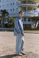 CAMISA DE LINO LIAM-Coronet Blue Fit:COMFORT FIT