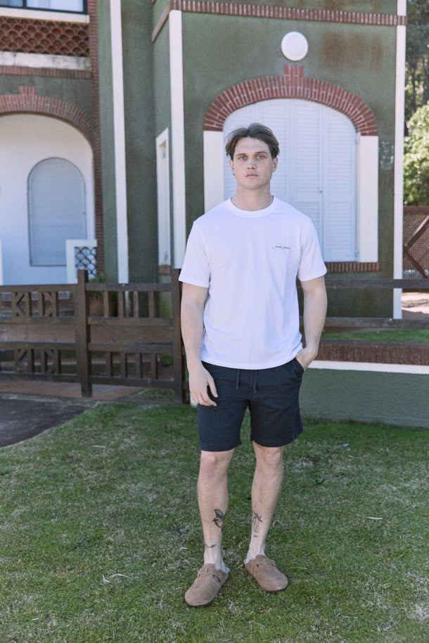 Product SHORT DE LINO JAIDEN-Dark Navy - Image 3