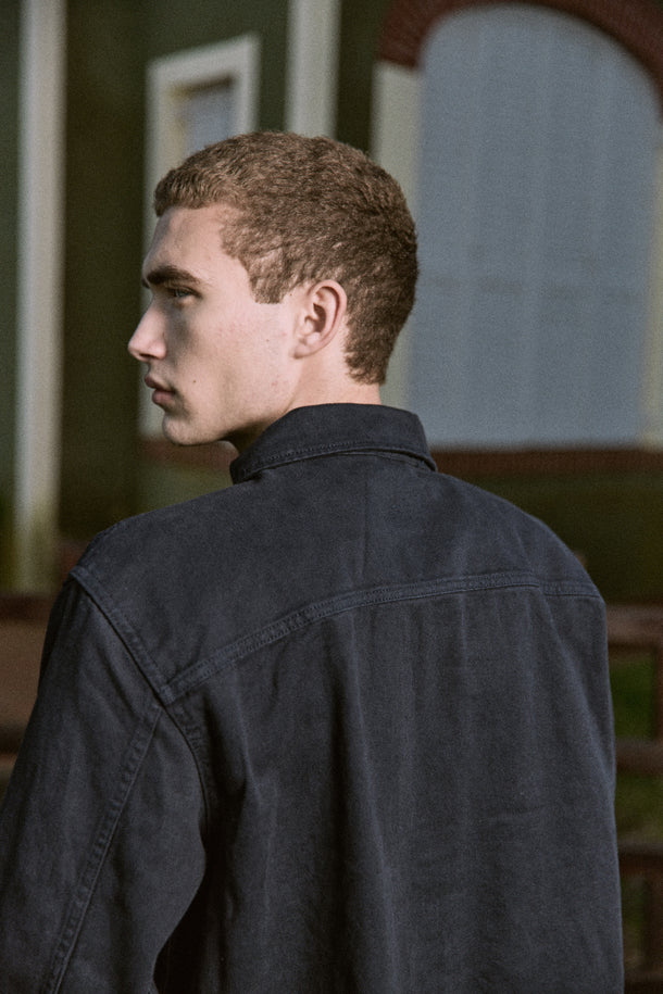 Product SOBRECAMISA WORKER DERRY-Dark Navy - Image 3