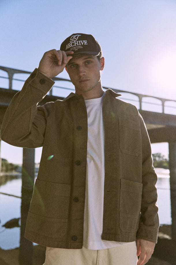 Product SOBRECAMISA WORKER DERRY-Shitake - Image 6