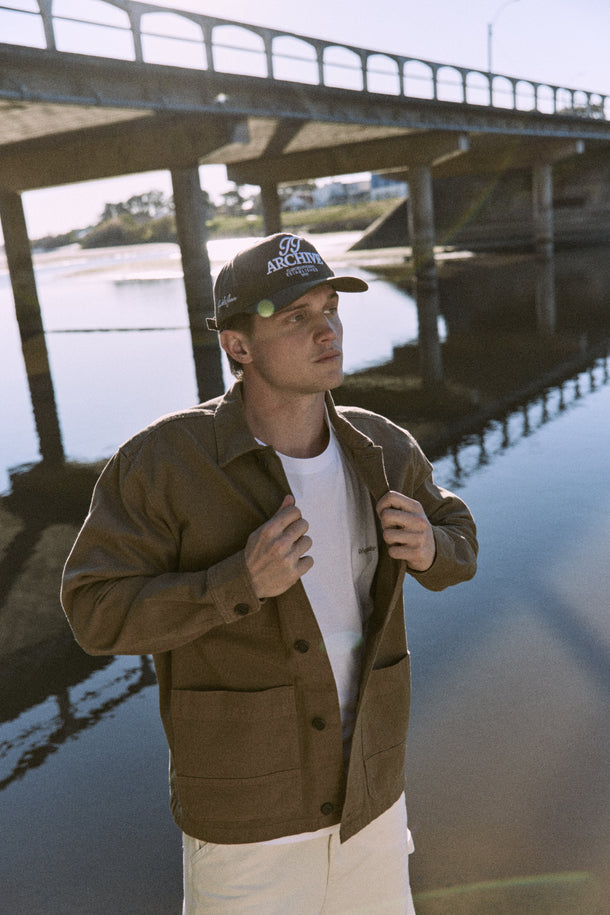 Product SOBRECAMISA WORKER DERRY-Shitake - Image 5