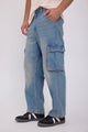 JEAN ALEX CARGO 314 - Blue Denim