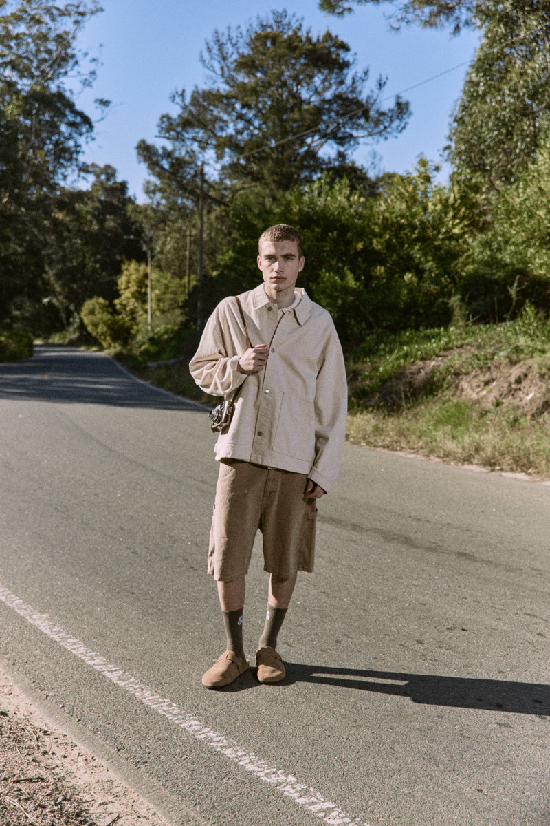 CAMISA DE DENIM BOXY-Raw Cotton