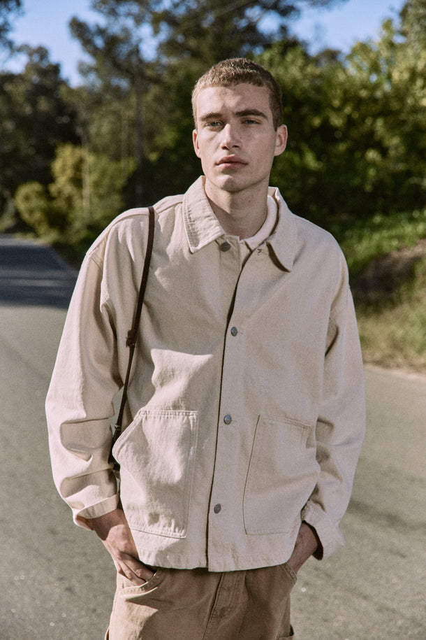Product CAMISA DE DENIM BOXY-Raw Cotton - Image 5