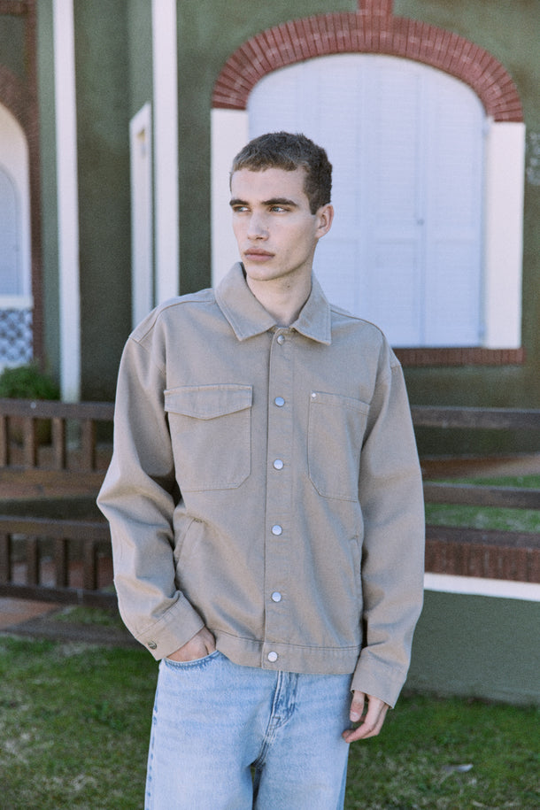 Product CAMPERA DE DENIM BELLAGIO-Silver Sage - Image 1