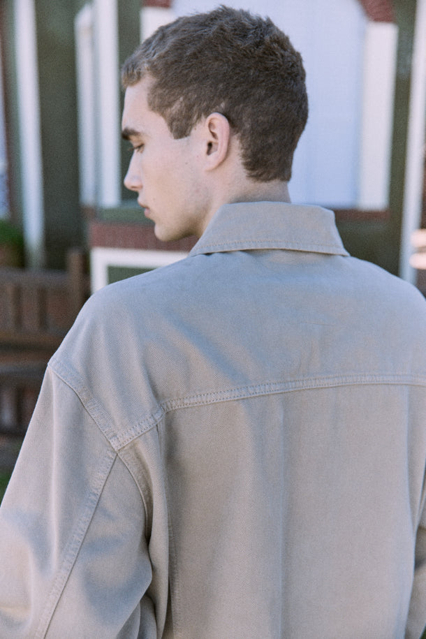 Product CAMPERA DE DENIM BELLAGIO-Silver Sage - Image 2