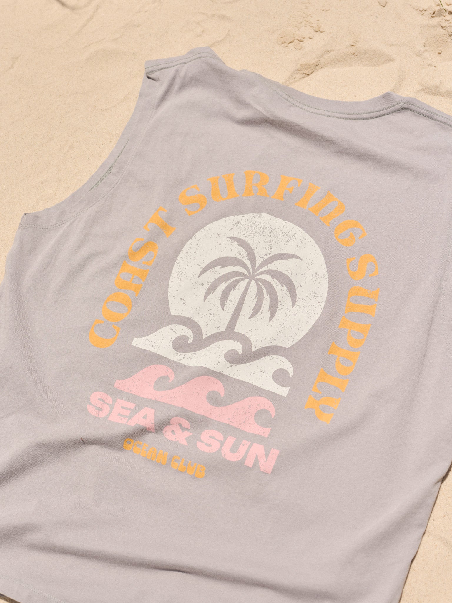 MUSCULOSA LOOSE ESTAMPADA RIPTIDE WAVES - Moonstruck