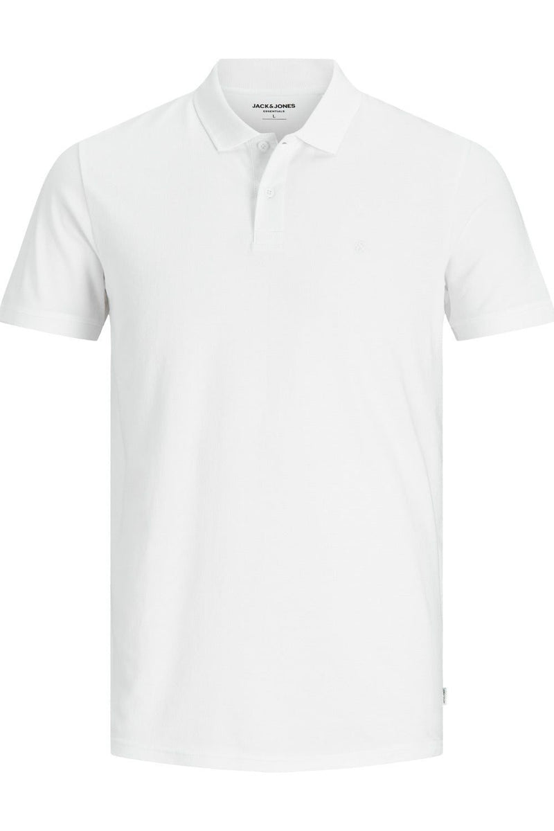 CAMISETA POLO BASIC White Detail:SLIM FIT – Jack Jones UY