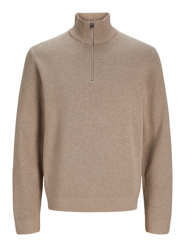 Product SWEATER MILANO - Greige Detail:Melange - Image 1
