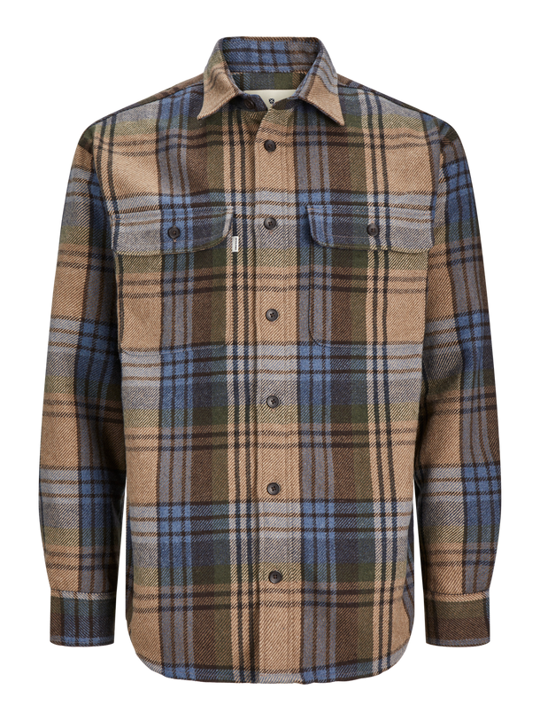 Product SOBRECAMISA HERITAGE - Toffee Fit:RELAXED FIT - Image 1