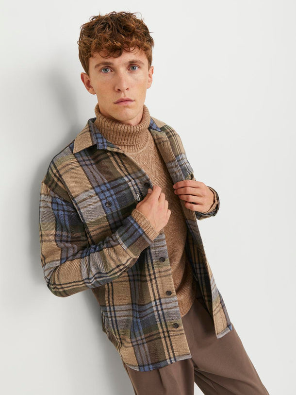 Product SOBRECAMISA HERITAGE - Toffee Fit:RELAXED FIT - Image 6