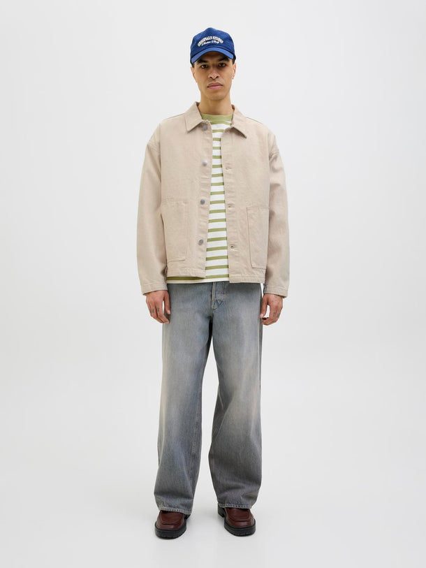 Product CAMISA DE DENIM BOXY-Raw Cotton - Image 9