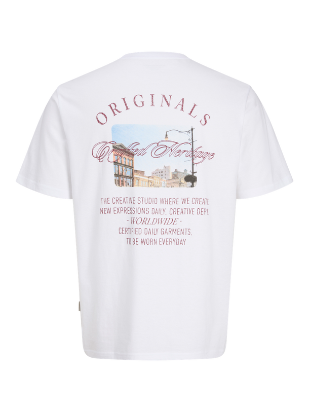 Product CAMISETA RELAXED ESTAMPADA LEECKER-Bright White - Image 6