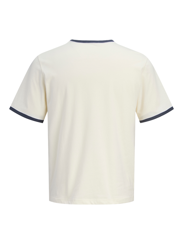 Product CAMISETA REGULAR MANGA CORTA DETALLE - Antique White - Image 2