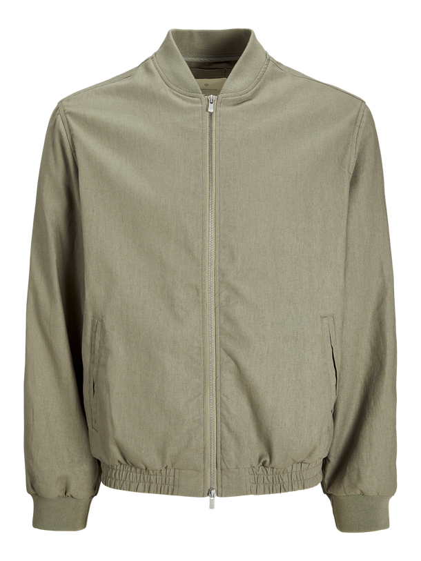 Product CAMPERA BOMBER DE LINO LEISTER - Vetiver - Image 17