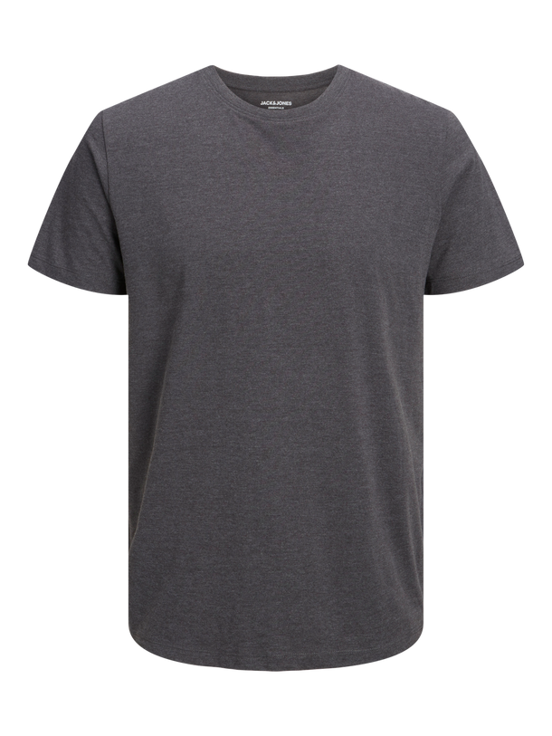 Product CAMISETA REGULAR ORGANIC-Dark Grey Melange - Image 5