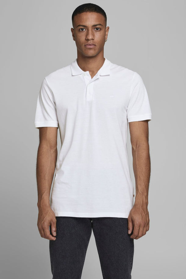 Product CAMISETA POLO BASIC - White Detail:SLIM FIT - Image 5