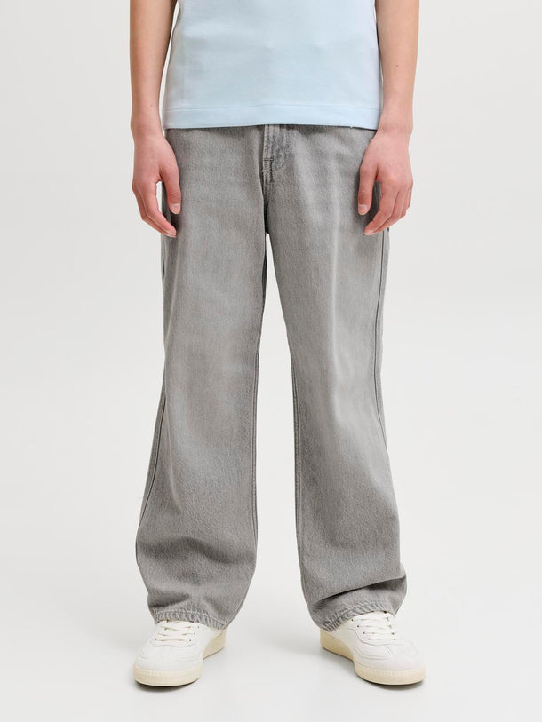 Product JEAN BAGGY TIRO ALTO ALEX 504 JNR - Grey Denim - Image 1