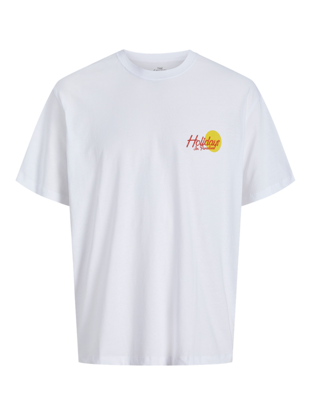 Product CAMISETA LOOSE ESTAMPADA WOWIE JNR - Bright White Print:HOLIDAYS - Image 2