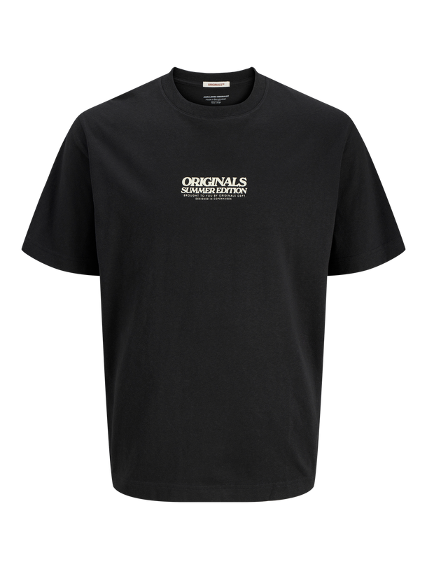 Product CAMISETA RELAXED ESTAMPADA TAVIRA - Black - Image 4