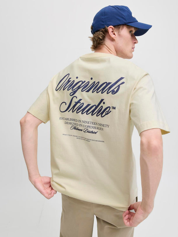 Product CAMISETA LOOSE ESTAMPADA NORREBRO-Antique White - Image 3