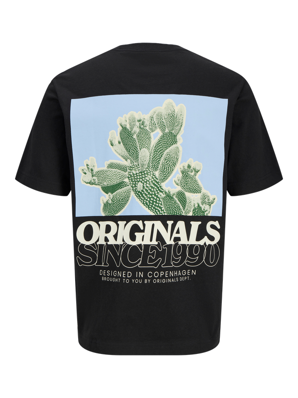 Product CAMISETA RELAXED ESTAMPADA TAVIRA - Black - Image 1