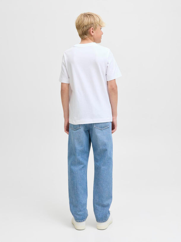 Product CAMISETA RELAXED BORDADA NORREBRO JNR - Bright White - Image 4