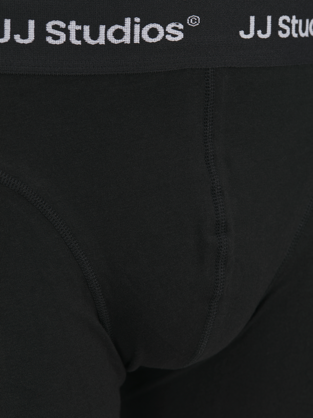 Product PACK DE BOXERS CORTOS SÓLIDOS SOHO - Black Pack:Black - Black - Image 6