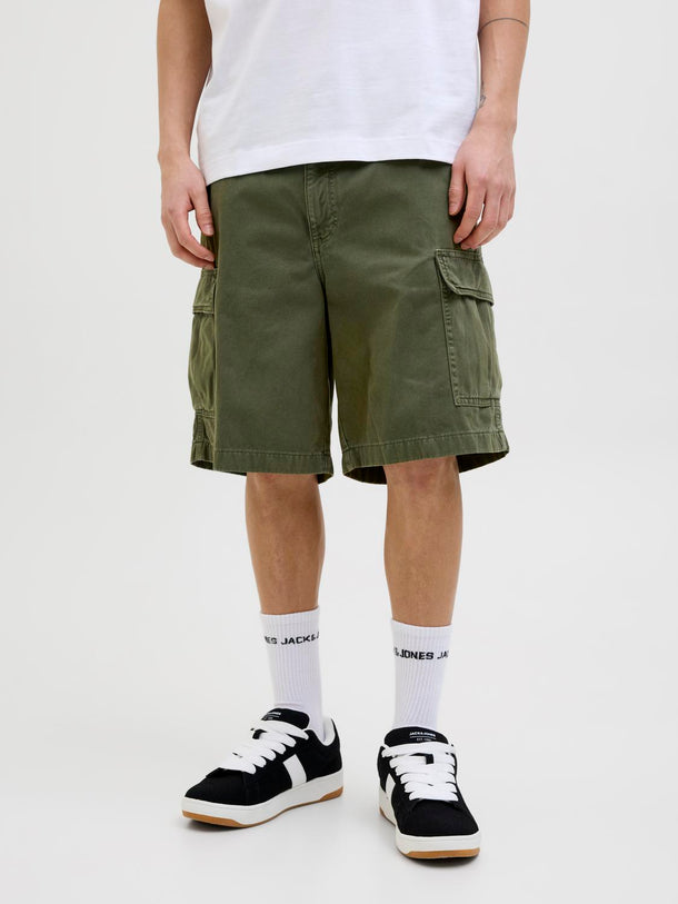 Product SHORT CARGO AVERY-Olive Night - Image 3