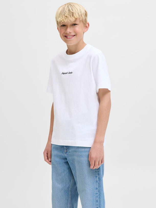Product CAMISETA RELAXED BORDADA NORREBRO JNR - Bright White - Image 1