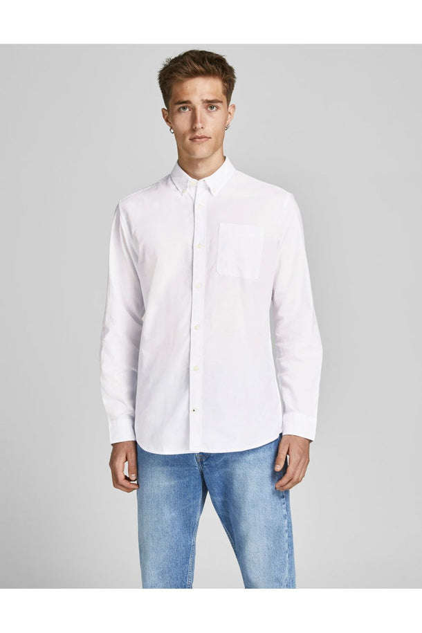 Product CAMISA CLASSIC OXFORD - White Fit:SLIM FIT - Image 1