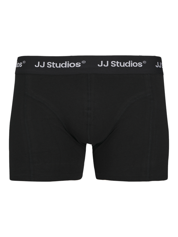 Product PACK DE BOXERS CORTOS SÓLIDOS SOHO - Black Pack:Black - Black - Image 2