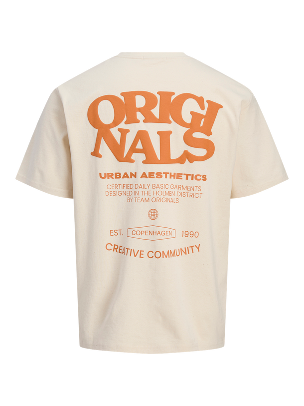 Product CAMISETA LOOSE ESTAMPADA VITA JNR - Ecru - Image 6