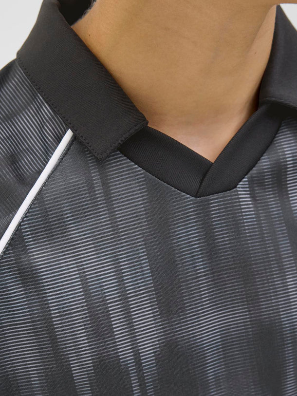Product POLO LIDO - Black AOP:Asphalt - Image 6