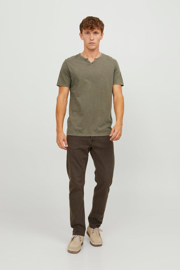 Product CAMISETA SPLIT - Dusky Green Fit:Slim - Image 6