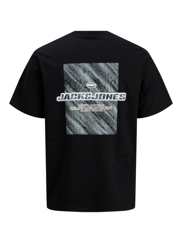 Product CAMISETA RELAXED ESTAMPADA LIDO-Black - Image 1