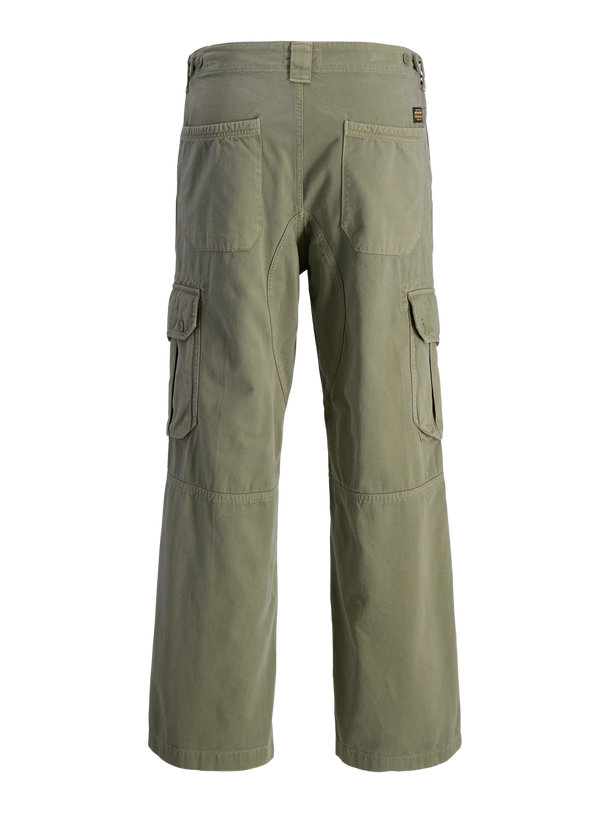 Product PANTALÓN CARGO WIDE TIRO MEDIO ATLAS-Smokey Olive - Image 2