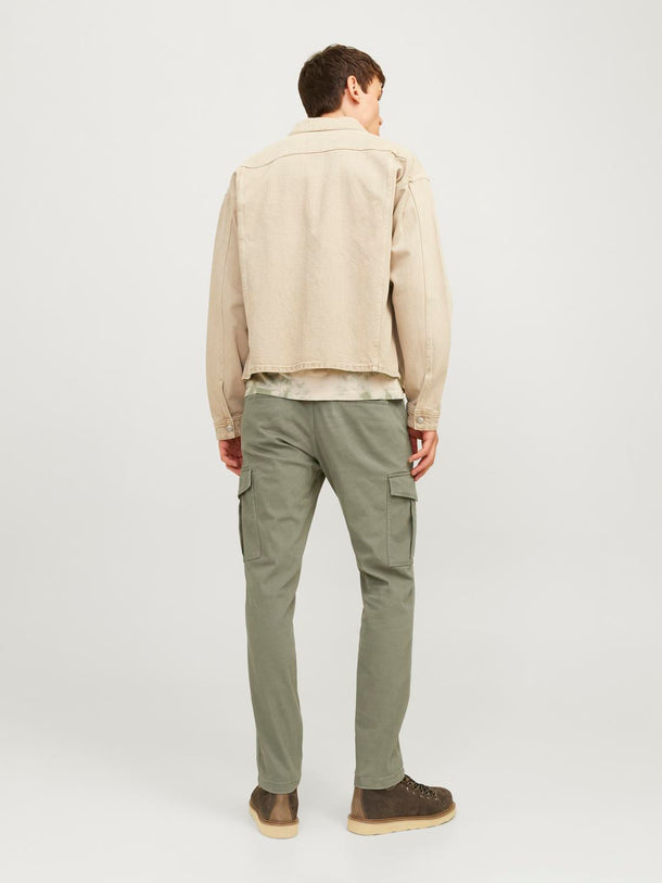 Product PANTALÓN CARGO SLIM TIRO MEDIO JOE - Dusty Olive - Image 20