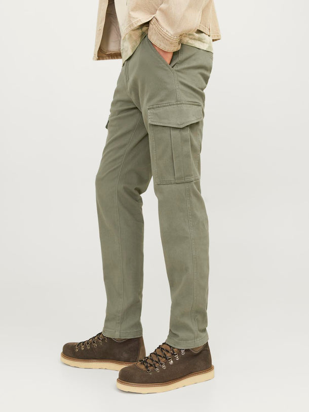Product PANTALÓN CARGO SLIM TIRO MEDIO JOE - Dusty Olive - Image 24