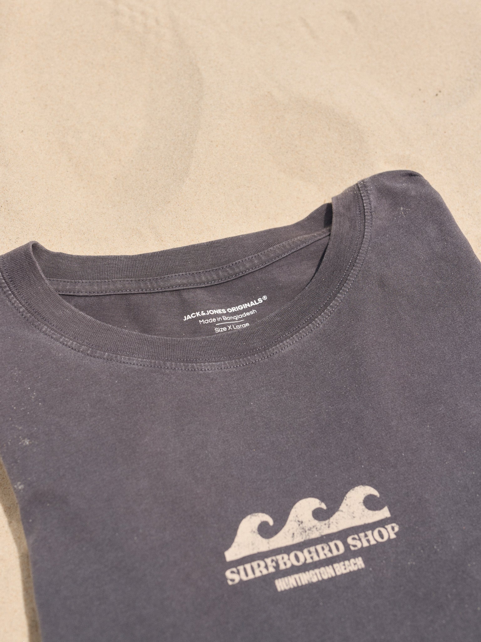 CAMISETA SLOW WAVES-Asphalt