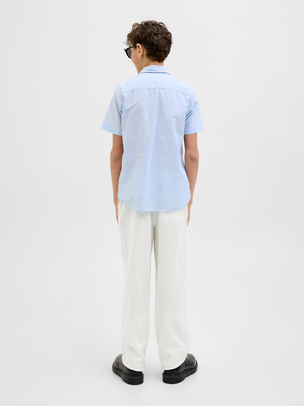 Product PANTALÓN WIDE DE LINO PAROS JNR-Antique White - Image 6