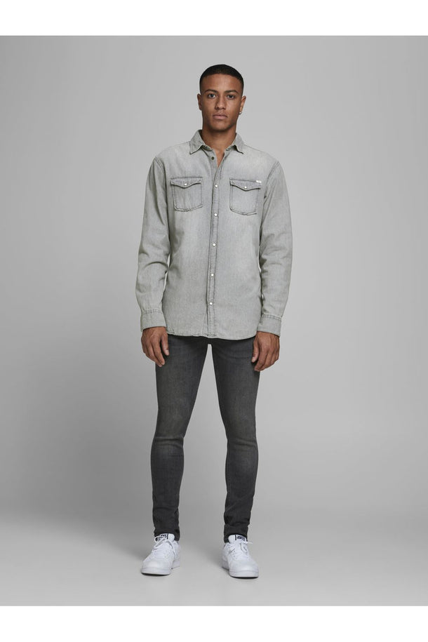 Product CAMISA SHERIDAN - Light Grey Denim Fit:Slim - Image 8