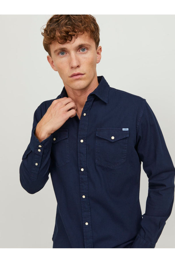 Product CAMISA SHERIDAN - Dark Navy Fit:SLIM - Image 6