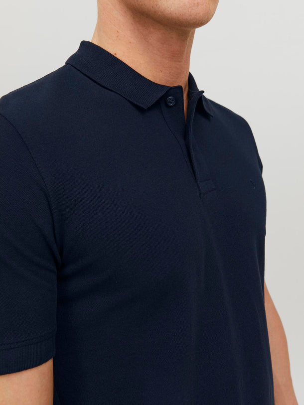 Product CAMISETA POLO BASIC - Navy Blazer Detail:SLIM FIT - Image 7
